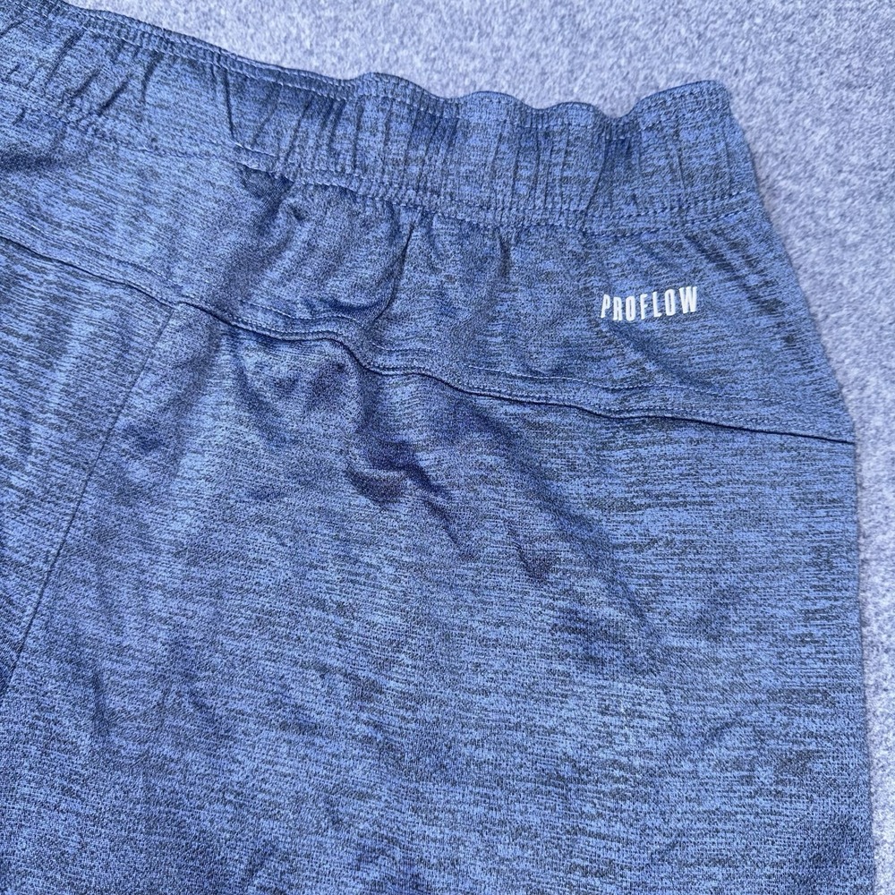 Mitre Mens Small Athletic Shorts BlueRunning Soccer Gym Workout Elastic Waist - Picture 4 of 9